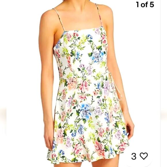 Alice + Olivia Trixxie Floral Dress NWT SIZE 14 - Picture 1 of 8